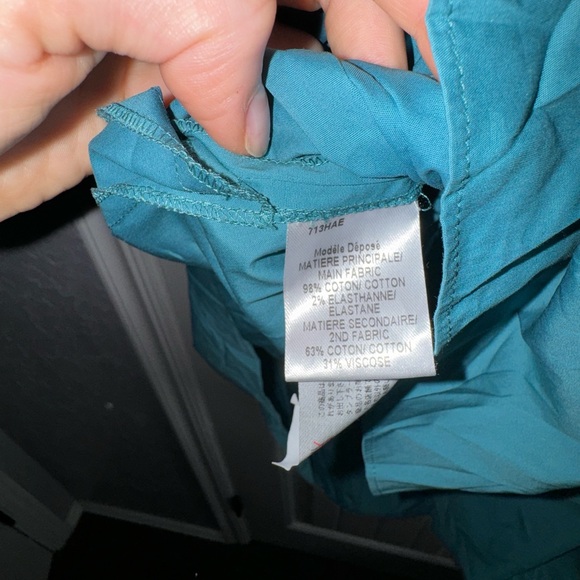 PAULE KA dress turquoise and black dress with bow Accent NWT size 38 - Picture 7 of 11